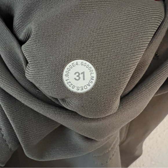 Lululemon ABC Classic-Fit Pant *Warpstreme, 31 Waist, Grey Sage - Picture 9 of 9